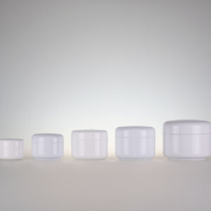 Cremetopf 2-Wand PS weiss