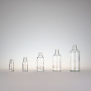 Tropfflasche Klarglas