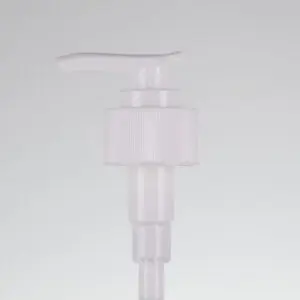 Dispenserpumpe PP weiss gerillt 28/410 Hub 2ml DruckDreh-Verriegelung