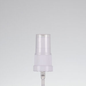 Spraypumpe DIN 18 mit Kragen weiss 0.12 ml/Hub inkl. PS Kappe