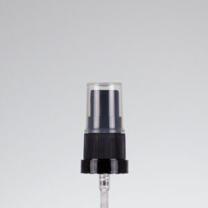 Spraypumpe DIN 18x3 168 mit Kragen schwarz 0.12 ml/Hub inkl. PS Kappe