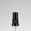 Spraypumpe DIN 18x3 168 mit Kragen schwarz inkl. PS Kappe schwarz