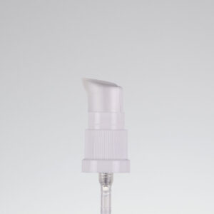 LotionPumpe DIN 18x3 168 inkl. Sicherheitsclip transparent