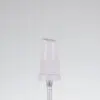 LotionPumpe DIN 18x3 168 weiss 0.4 ml/Hub, inkl. Sicherheitsclip transparent