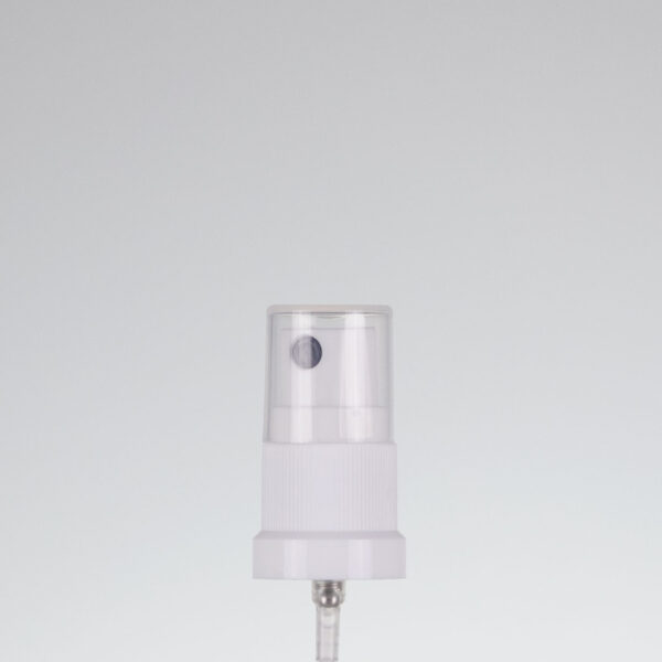 Spraypumpe DIN 18x3 168 weiss gerillt 0.14 ml/Hub inkl. PS Kappe
