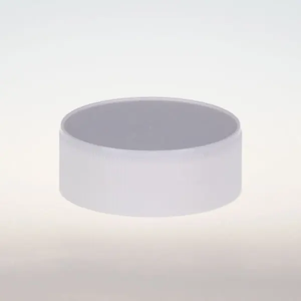 Weithalsverschluss 63mm PP weiss Dichteinlage Duplex-Alu-PP-Alkogold