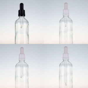 DIN 18 x 3 168 Pipetten Montur weiss schwarz